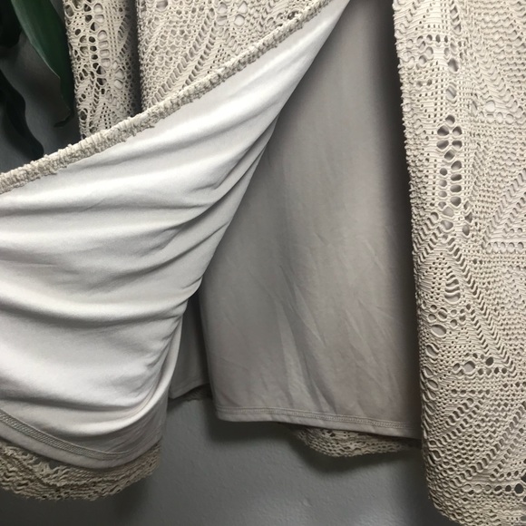 Chico’s Tan Crocheted Maxi Skirt - Picture 4 of 7